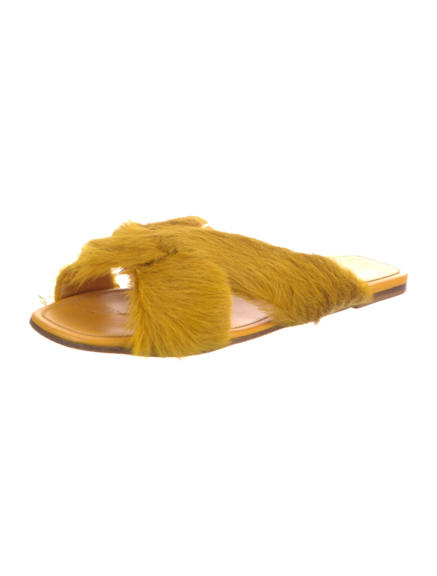 Alumnae Faux Fur Slides