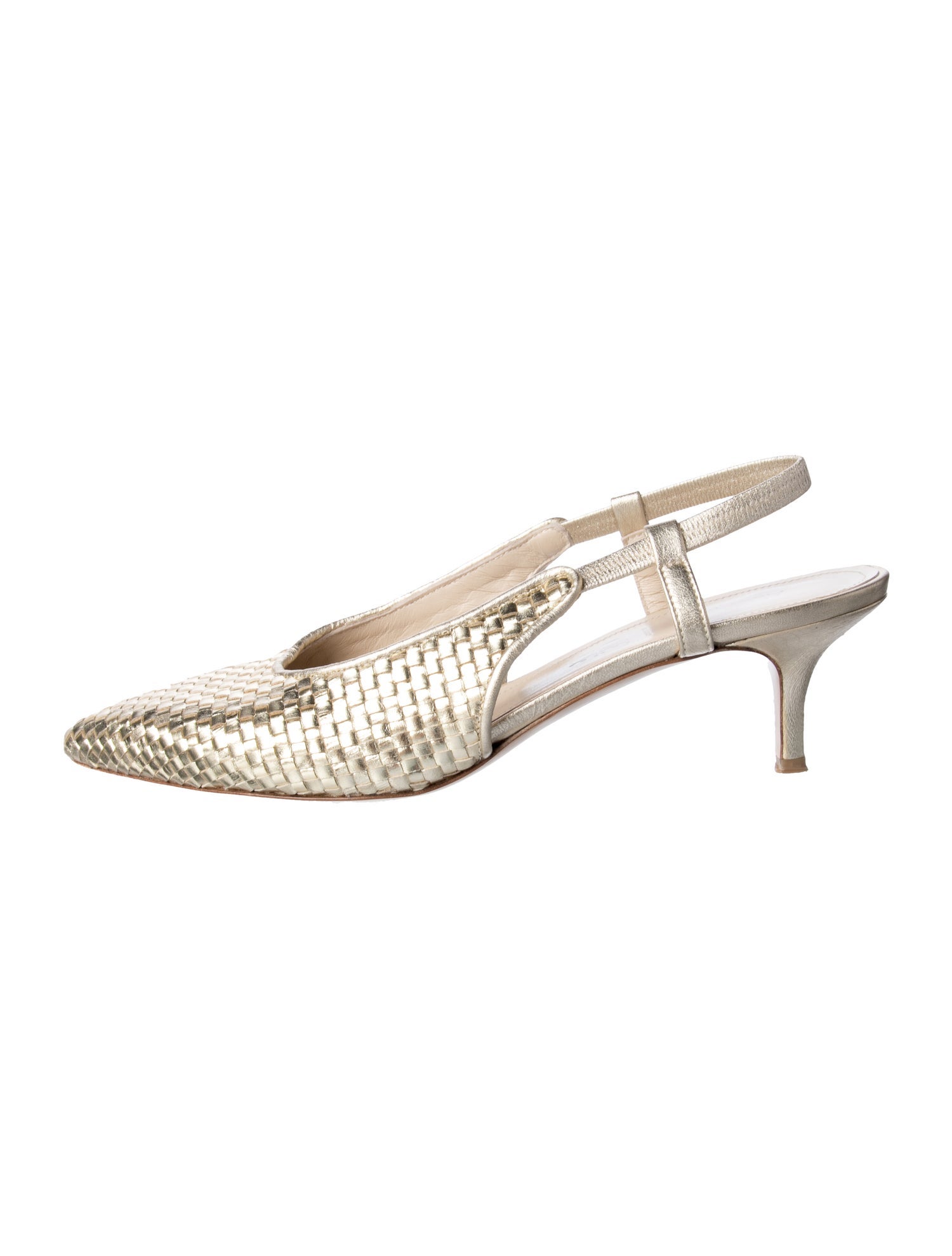 Alumnae Leather Slingback Pumps