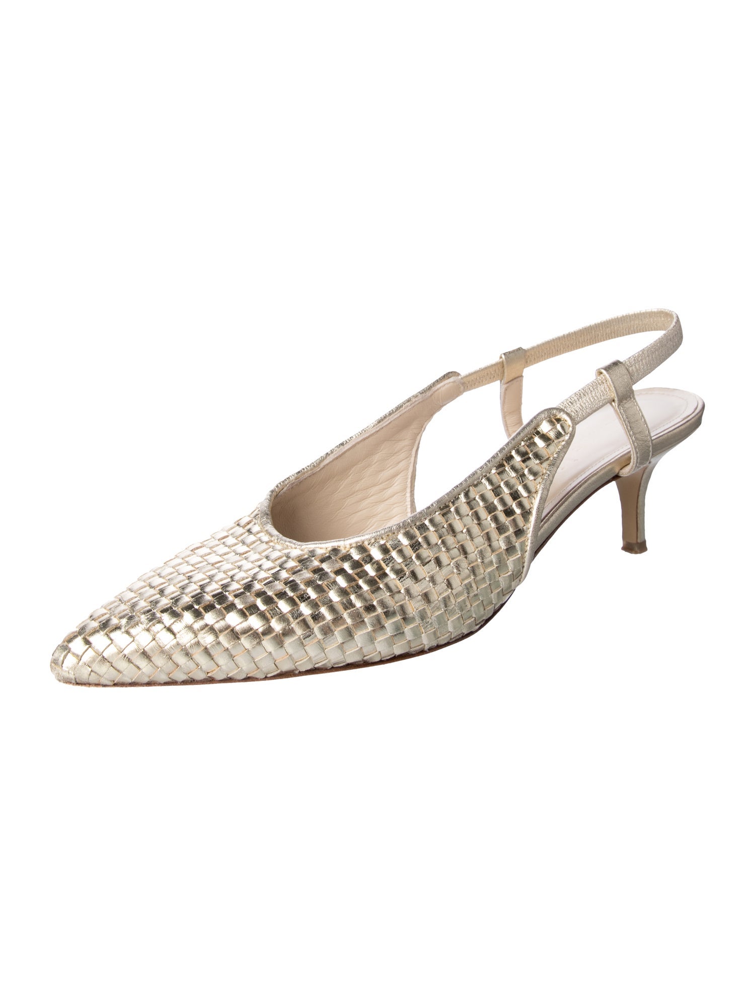 Alumnae Leather Slingback Pumps
