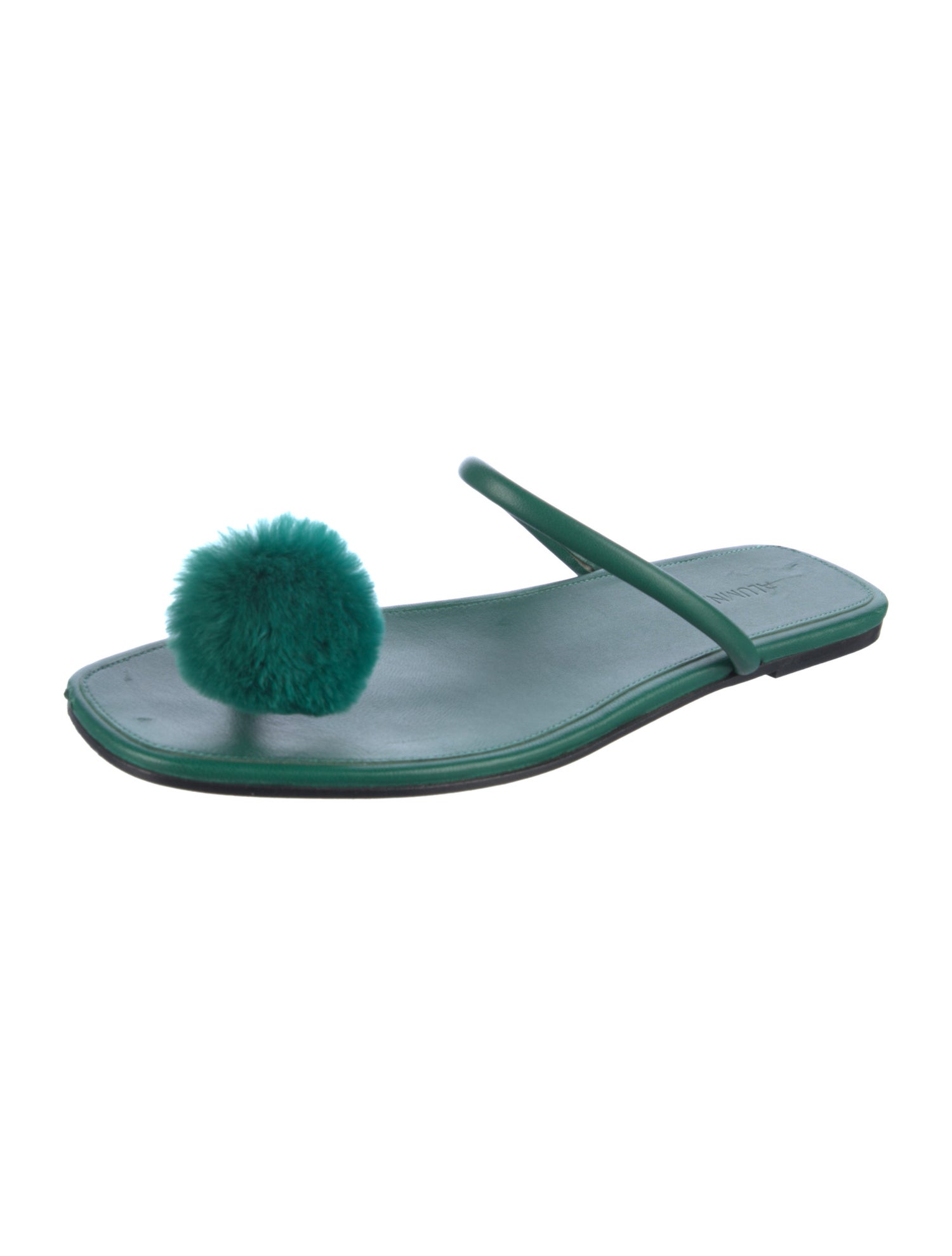 Alumnae Leather Slides