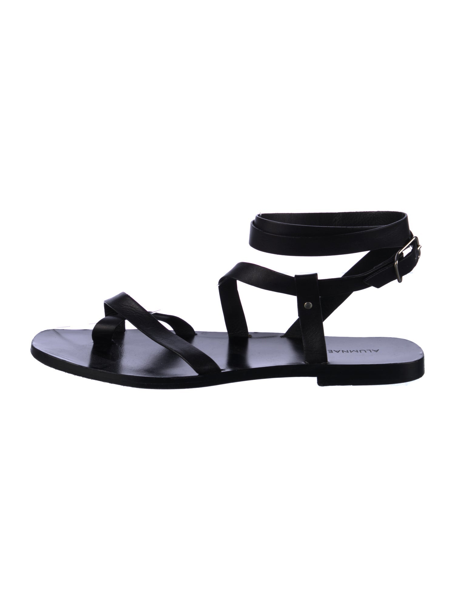 Alumnae Leather Gladiator Sandals