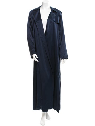 Adam Lippes Silk Trench Coat