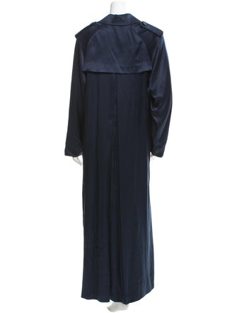 Adam Lippes Silk Trench Coat