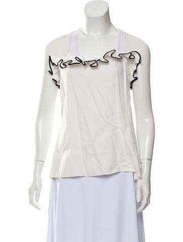 Adam Lippes Tops Sleeveless Blouse US 6 | M