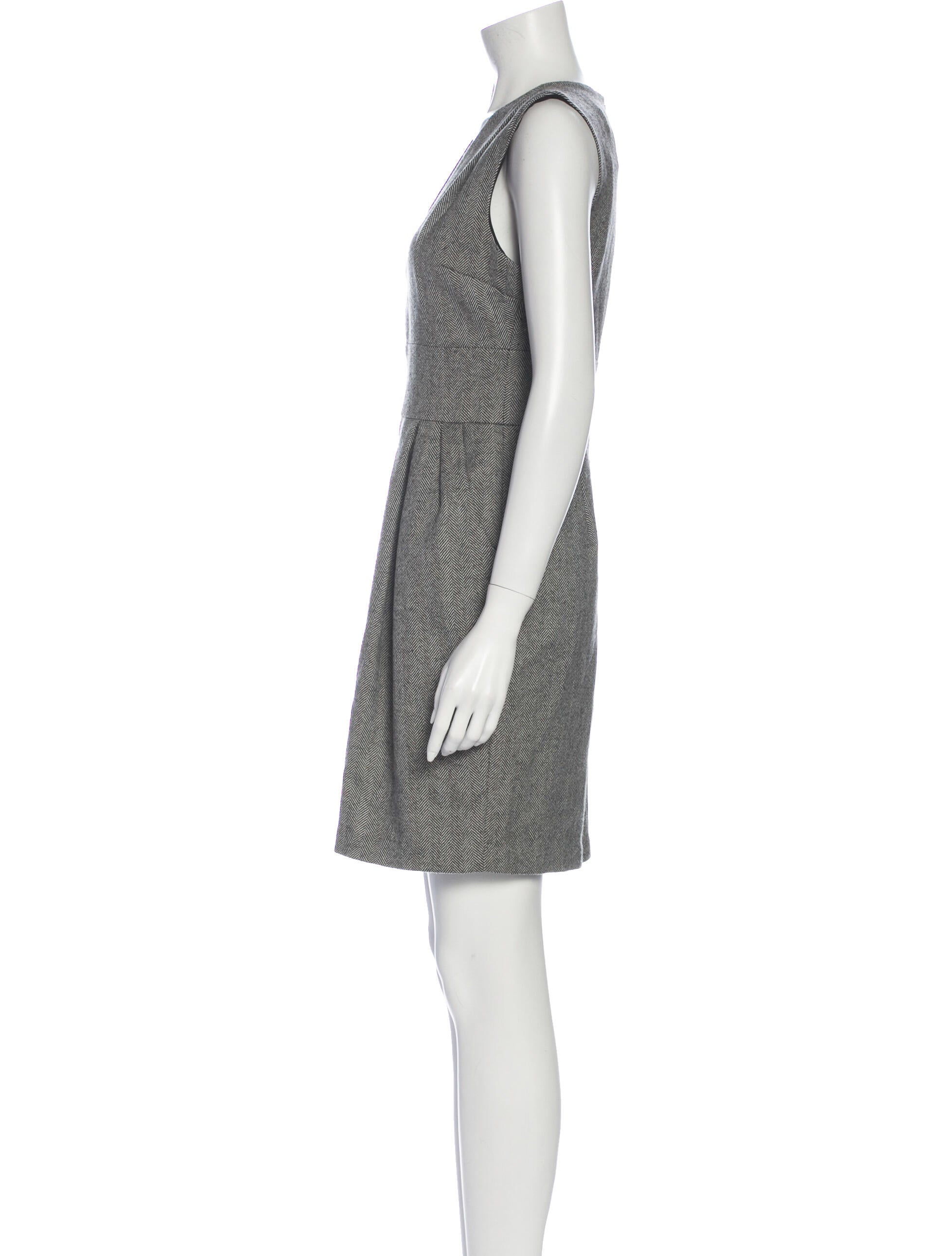 Adam Lippes Wool Mini Dress