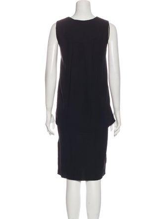 Adam Lippes V-Neck Knee-Length Dress