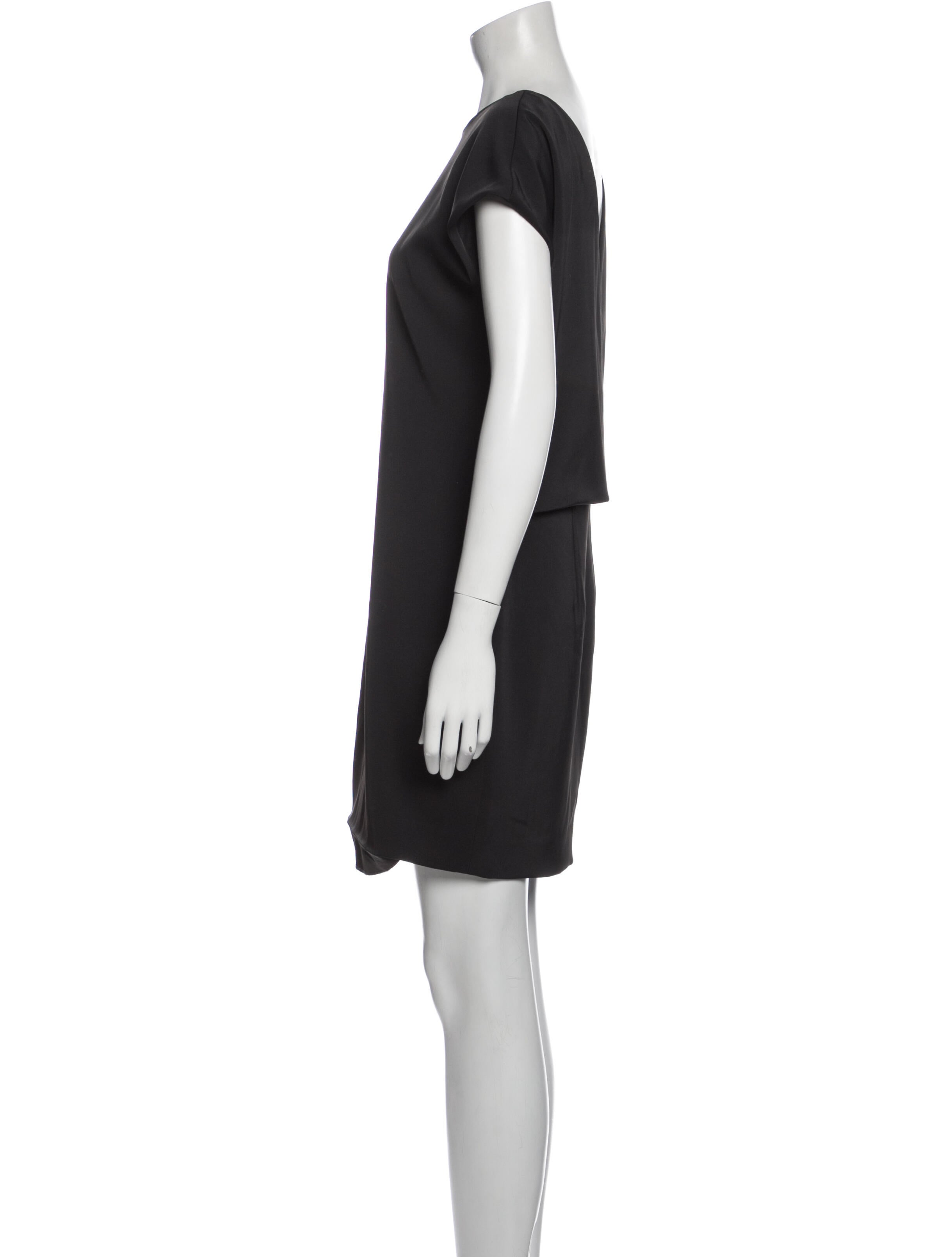 Adam Lippes Crew Neck Mini Dress