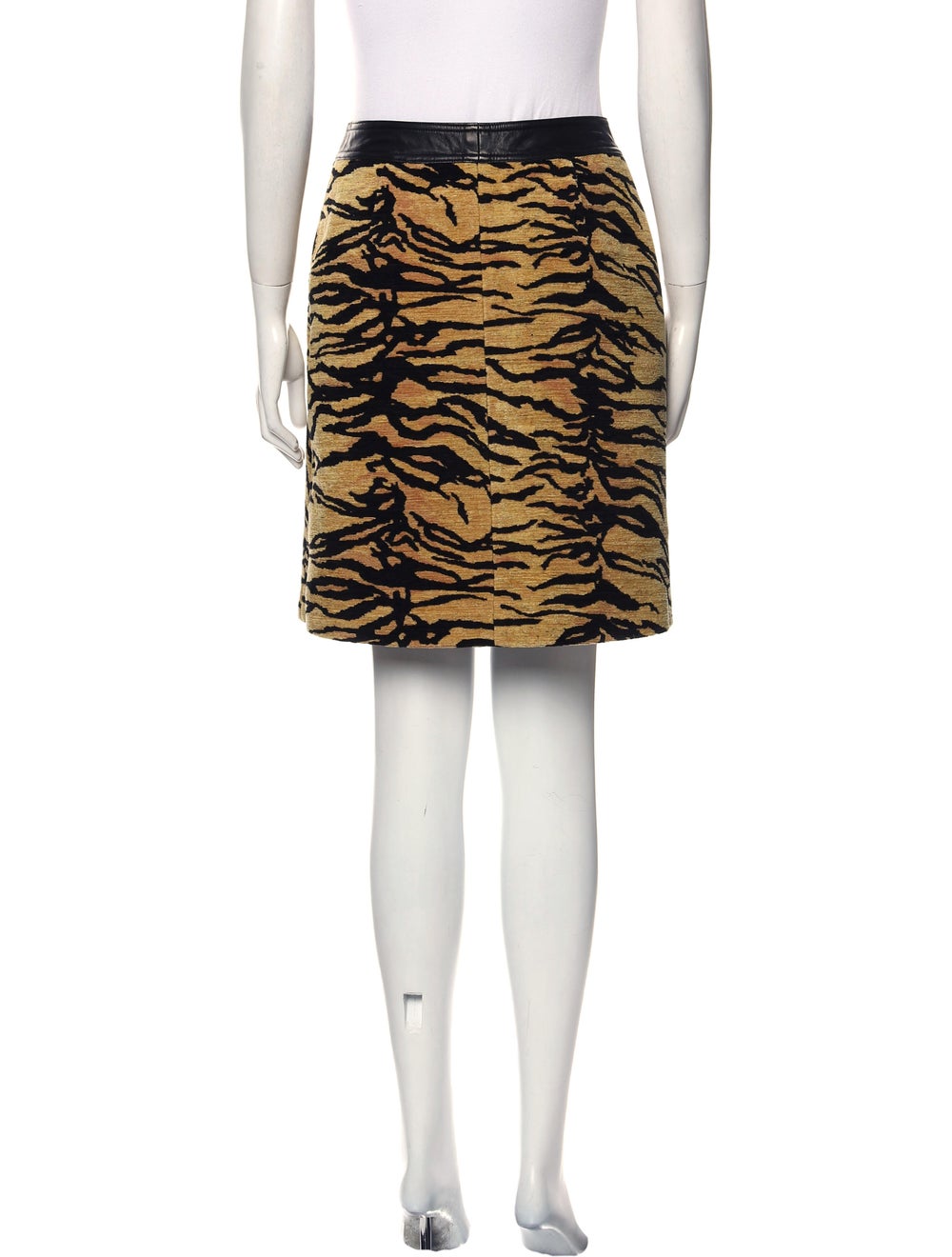 Adam Lippes Animal Print Mini Skirt - image 3