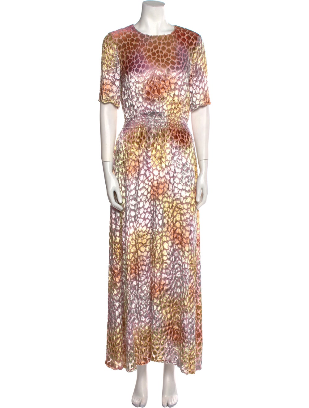 Adam Lippes Animal Print Long Dress - image 1