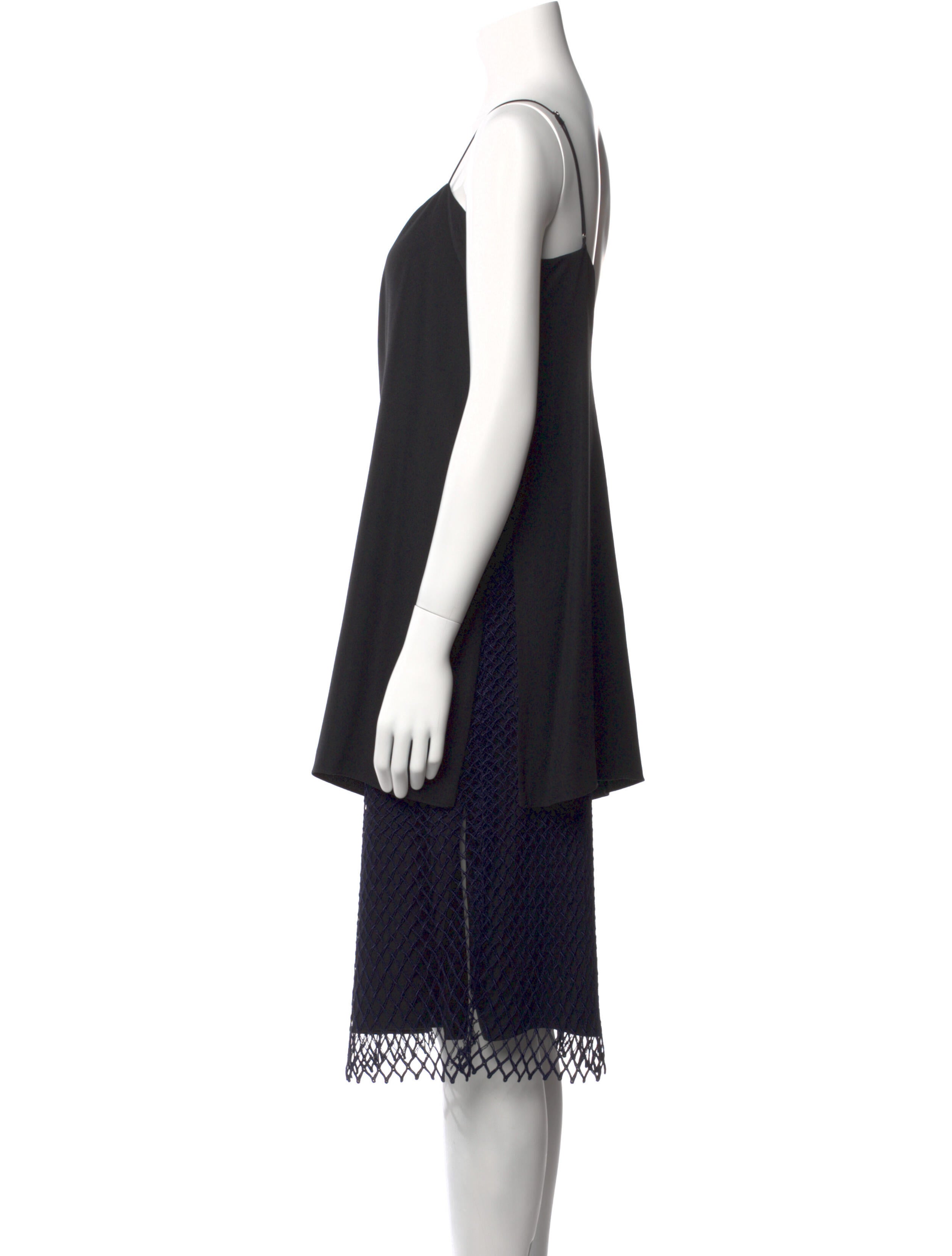 Adam Lippes Square Neckline Midi Length Dress w/ Tags