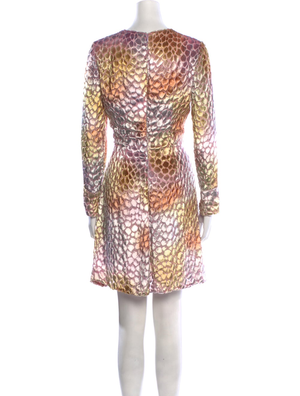 Adam Lippes Animal Print Mini Dress - image 3