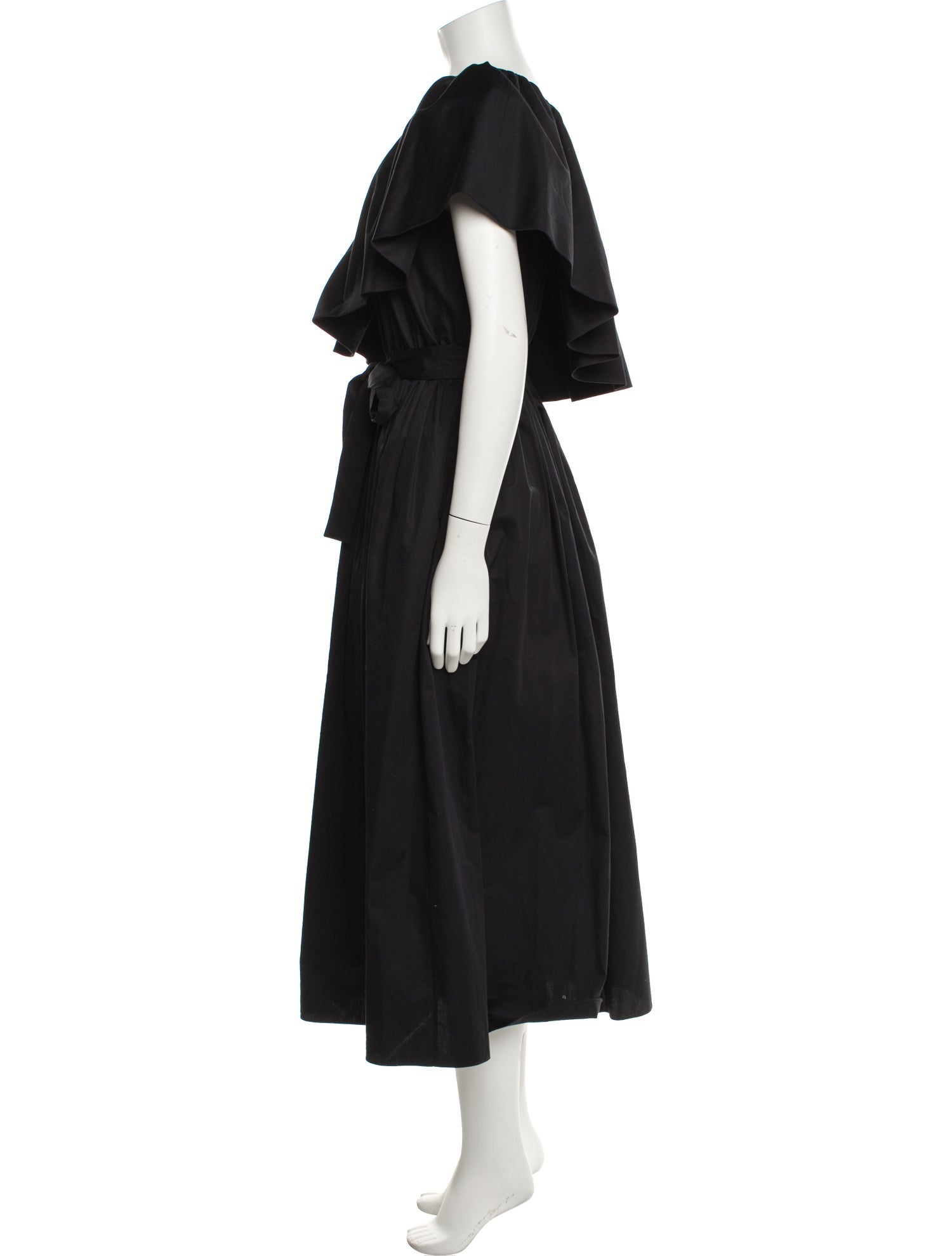 Adam Lippes One-Shoulder Long Dress w/ Tags