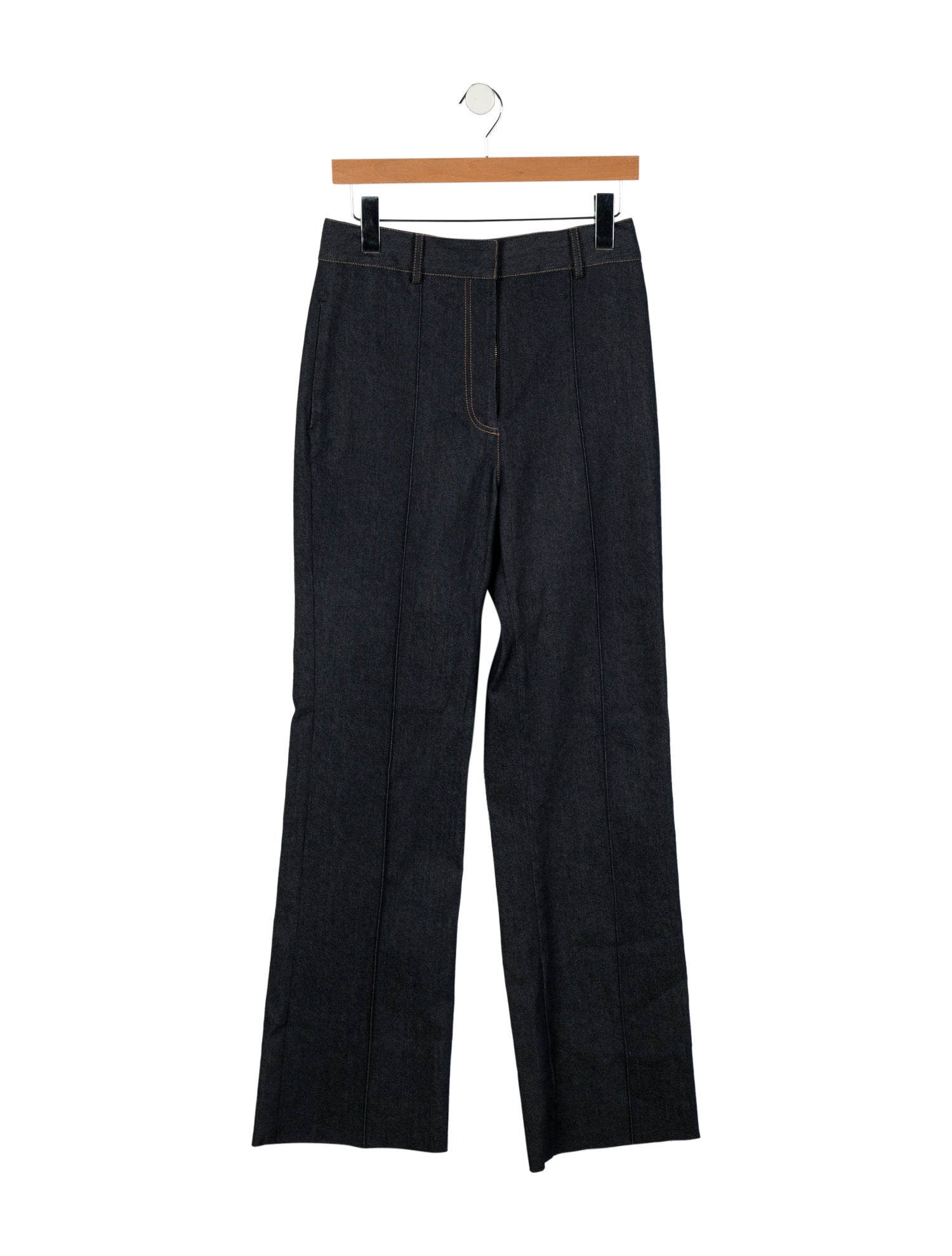 Adam Lippes High-Rise Wide Leg Jeans w/ Tags