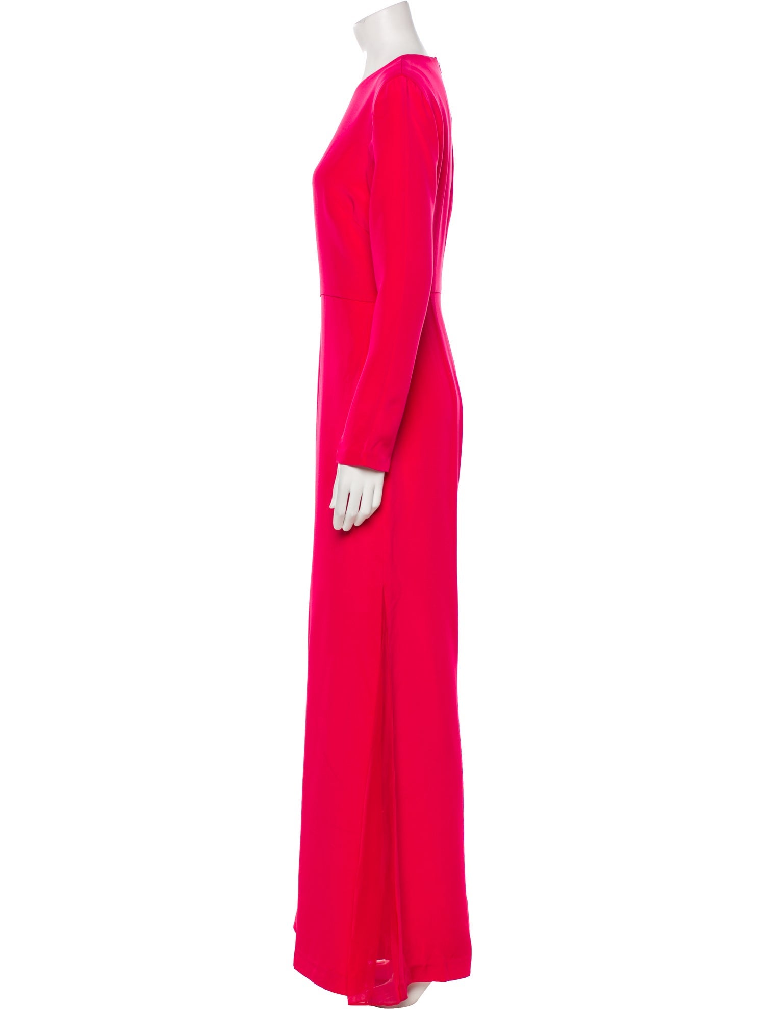 Adam Lippes Silk Crew Neck Jumpsuit