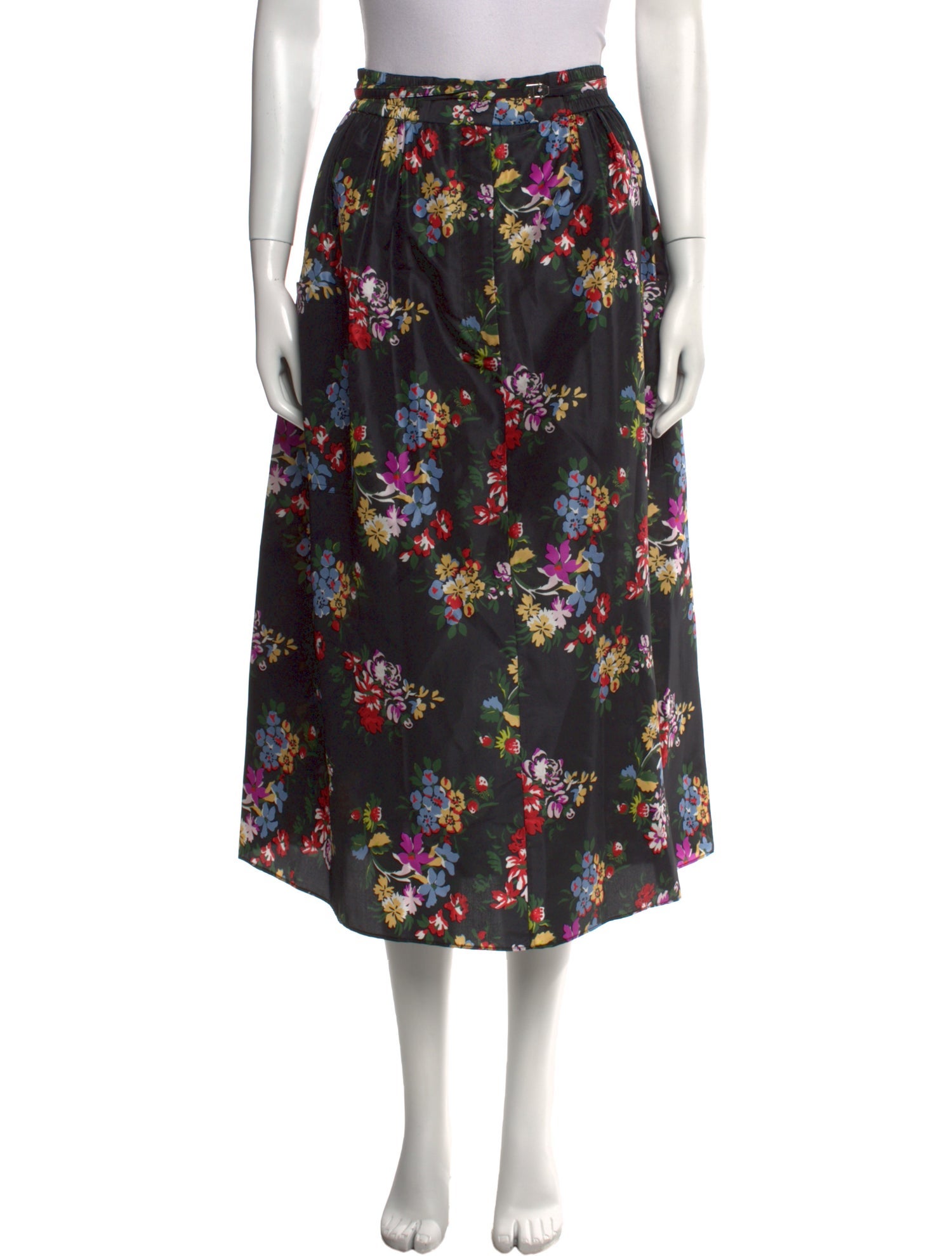 Adam Lippes Silk Midi Length Skirt