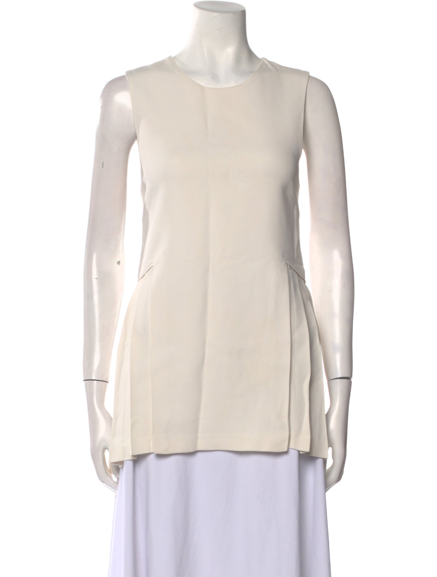 Adam Lippes Crew Neck Sleeveless Tunic