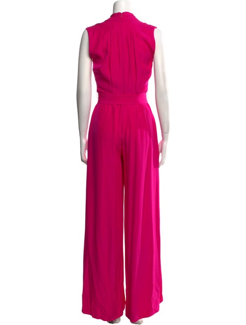Adam Lippes Silk V-Neck Jumpsuit