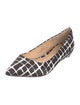 Adam Lippes Nylon Printed Ballet Flats