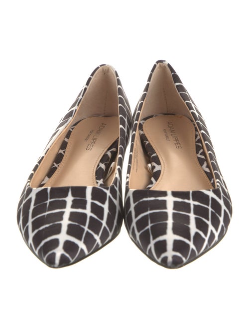 Adam Lippes Nylon Printed Ballet Flats