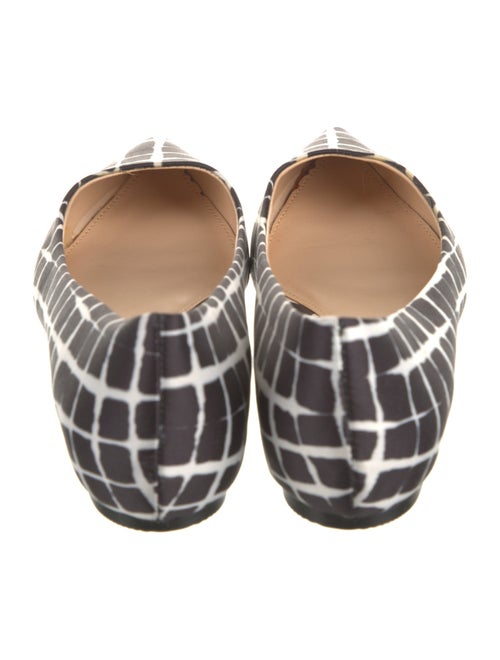 Adam Lippes Nylon Printed Ballet Flats