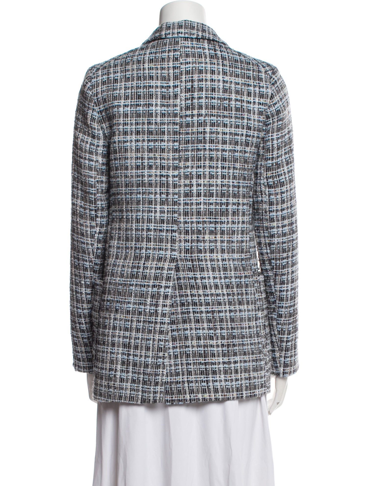 Adam Lippes Tweed Pattern Blazer