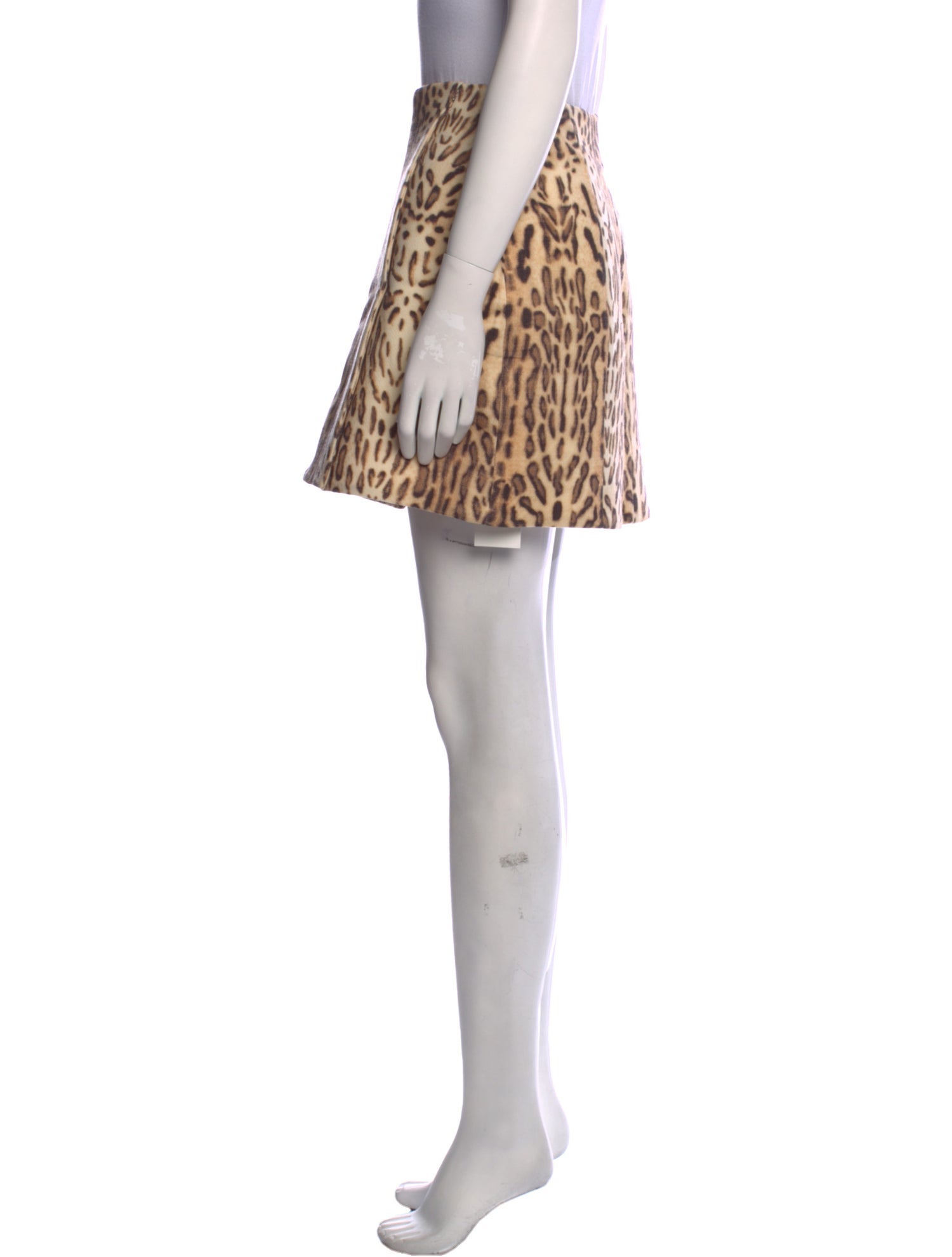 Adam Lippes Wool Mini Skirt