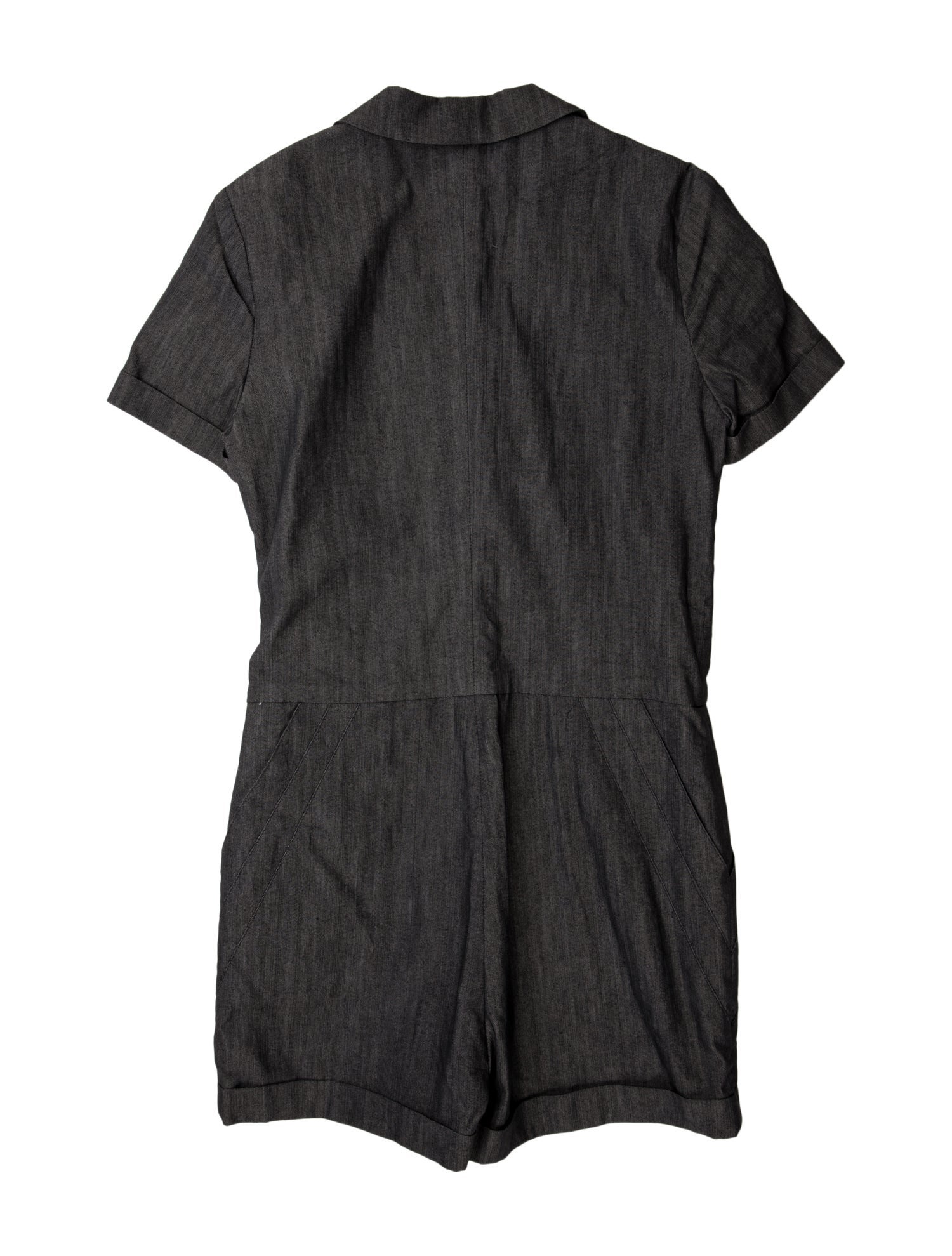 Adam Lippes V-Neck Romper w/ Tags