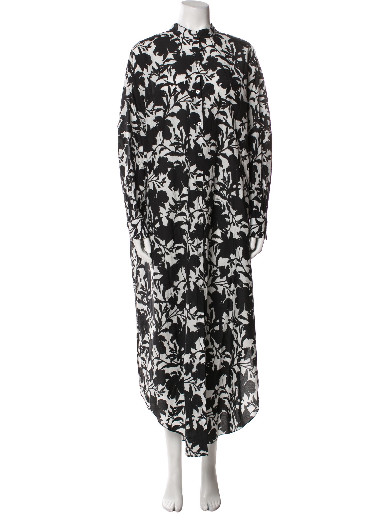Adam Lippes Floral Print Long Dress w/ Tags
