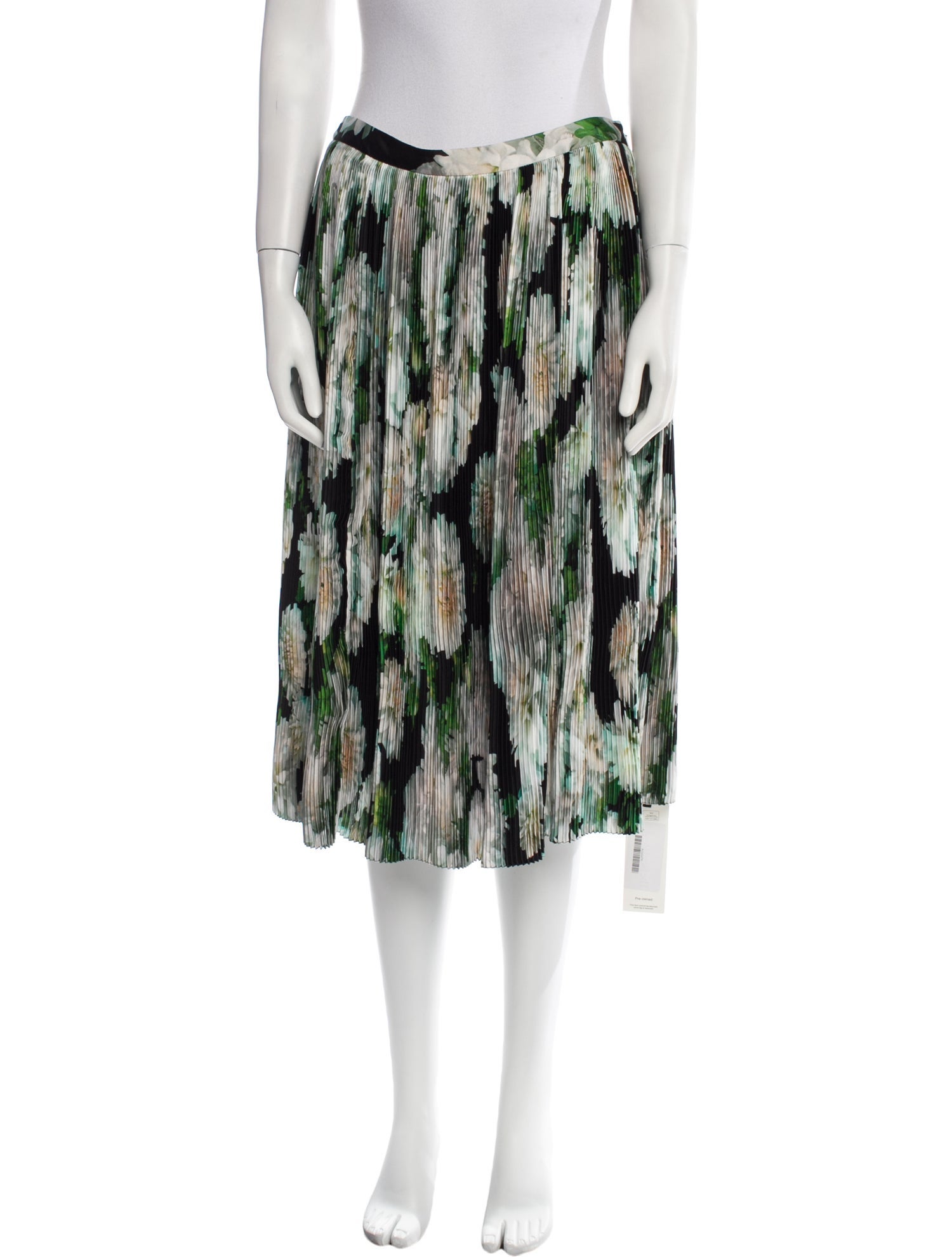 Adam Lippes Printed Knee-Length Skirt