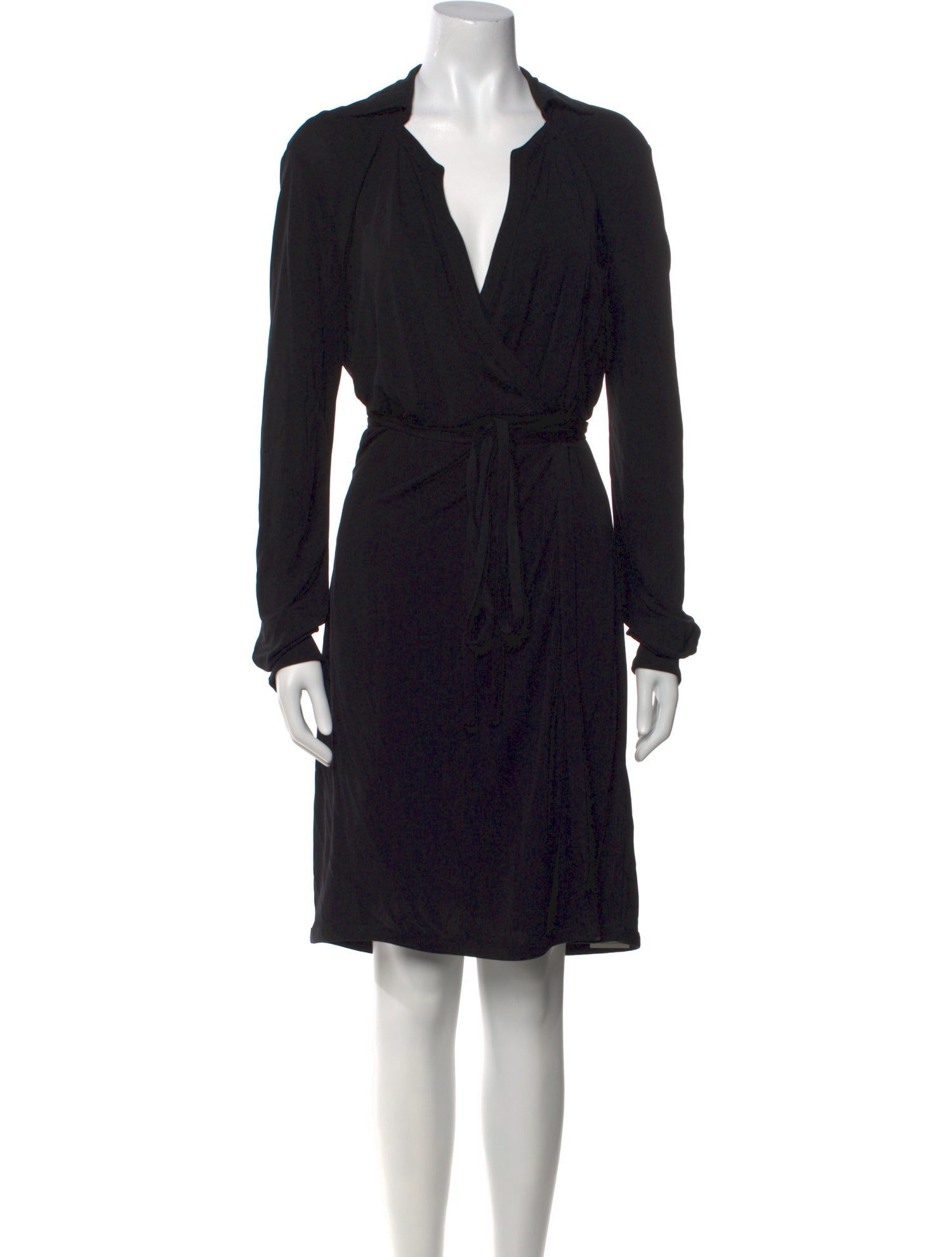 Adam Lippes V-Neck Knee-Length Dress
