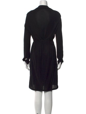 Adam Lippes V-Neck Knee-Length Dress