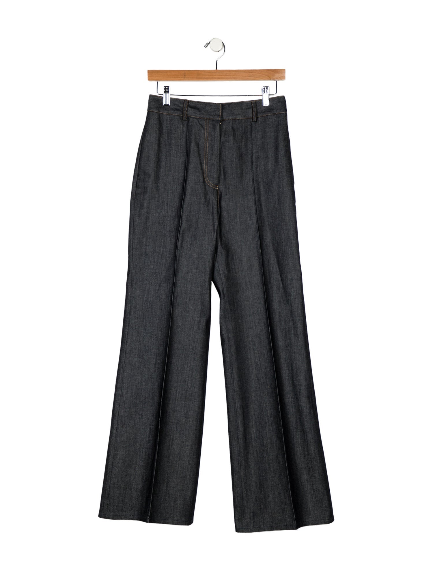 Adam Lippes Striped Wide Leg Pants