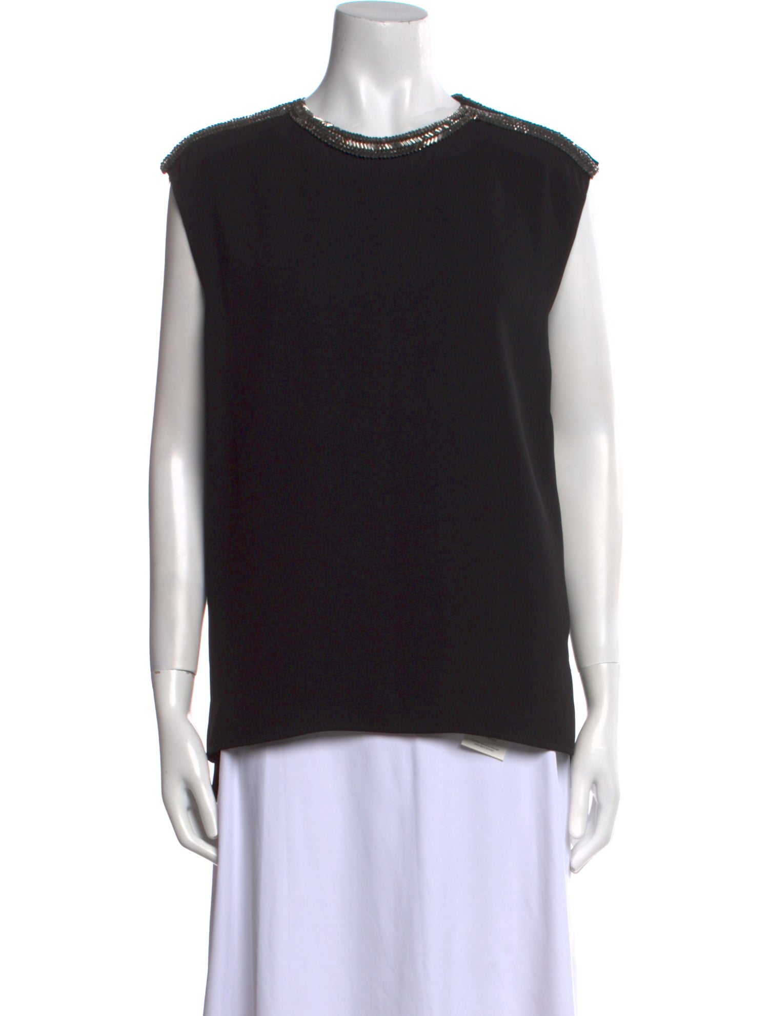 Adam Lippes Crew Neck Short Sleeve Sweatshirt