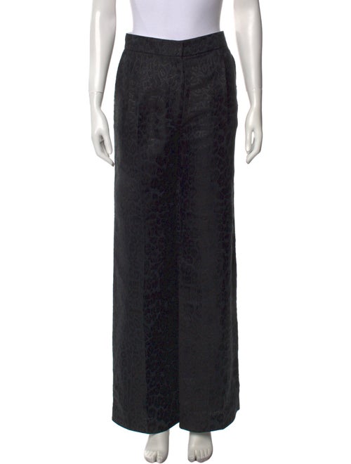Adam Lippes Lace Pattern Wide Leg Pants
