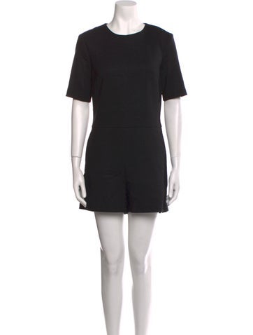 Adam Lippes Jumpsuits and Rompers Wool Crew Neck Romper US 2 | XS