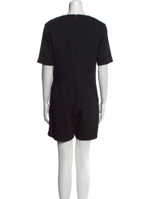 Adam Lippes Wool Scoop Neck Romper