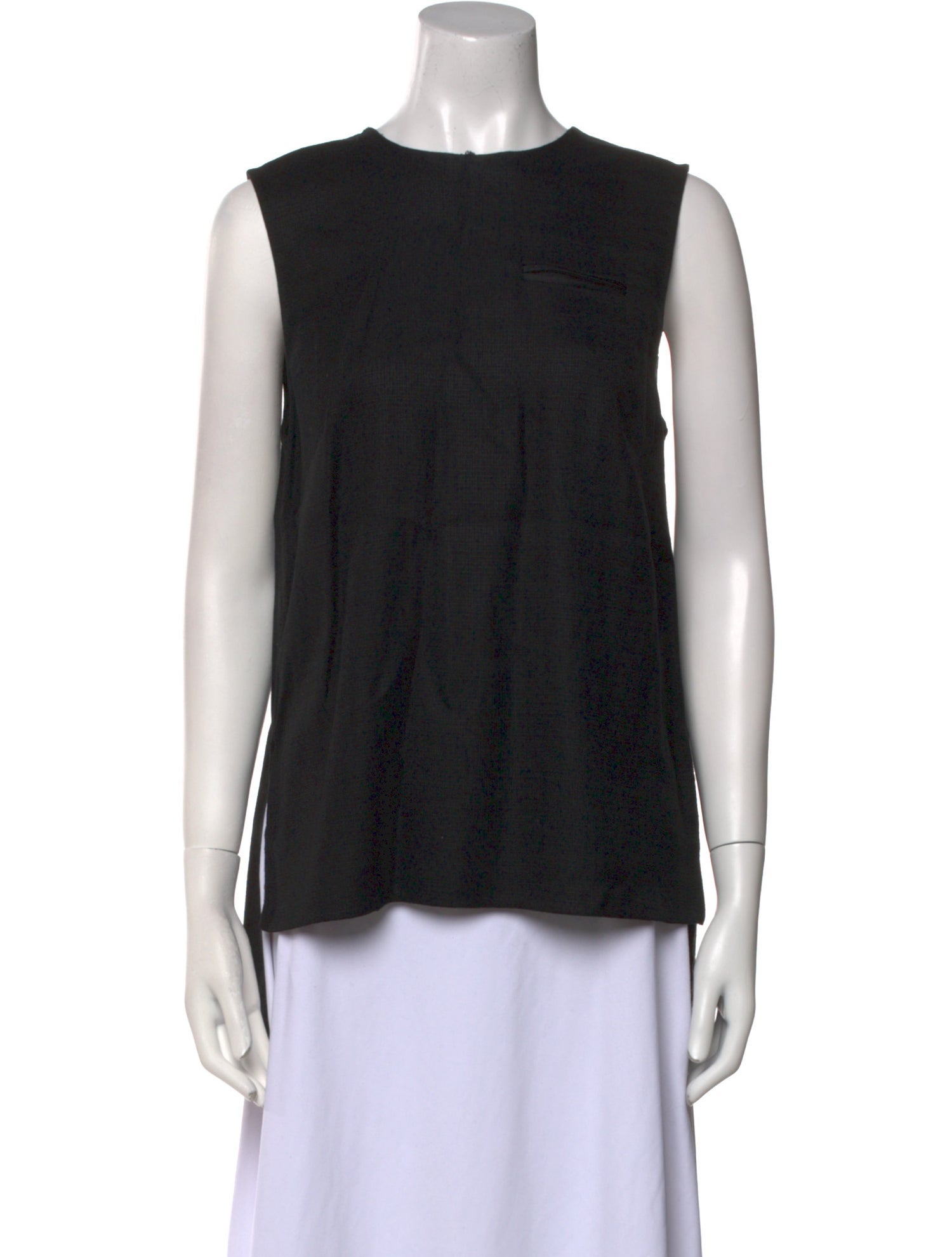 Adam Lippes Crew Neck Sleeveless Top