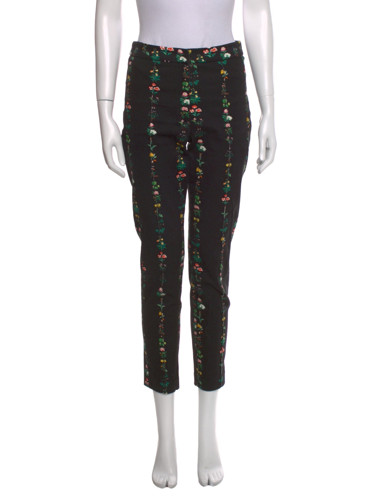 Adam Lippes Printed Skinny Leg Pants