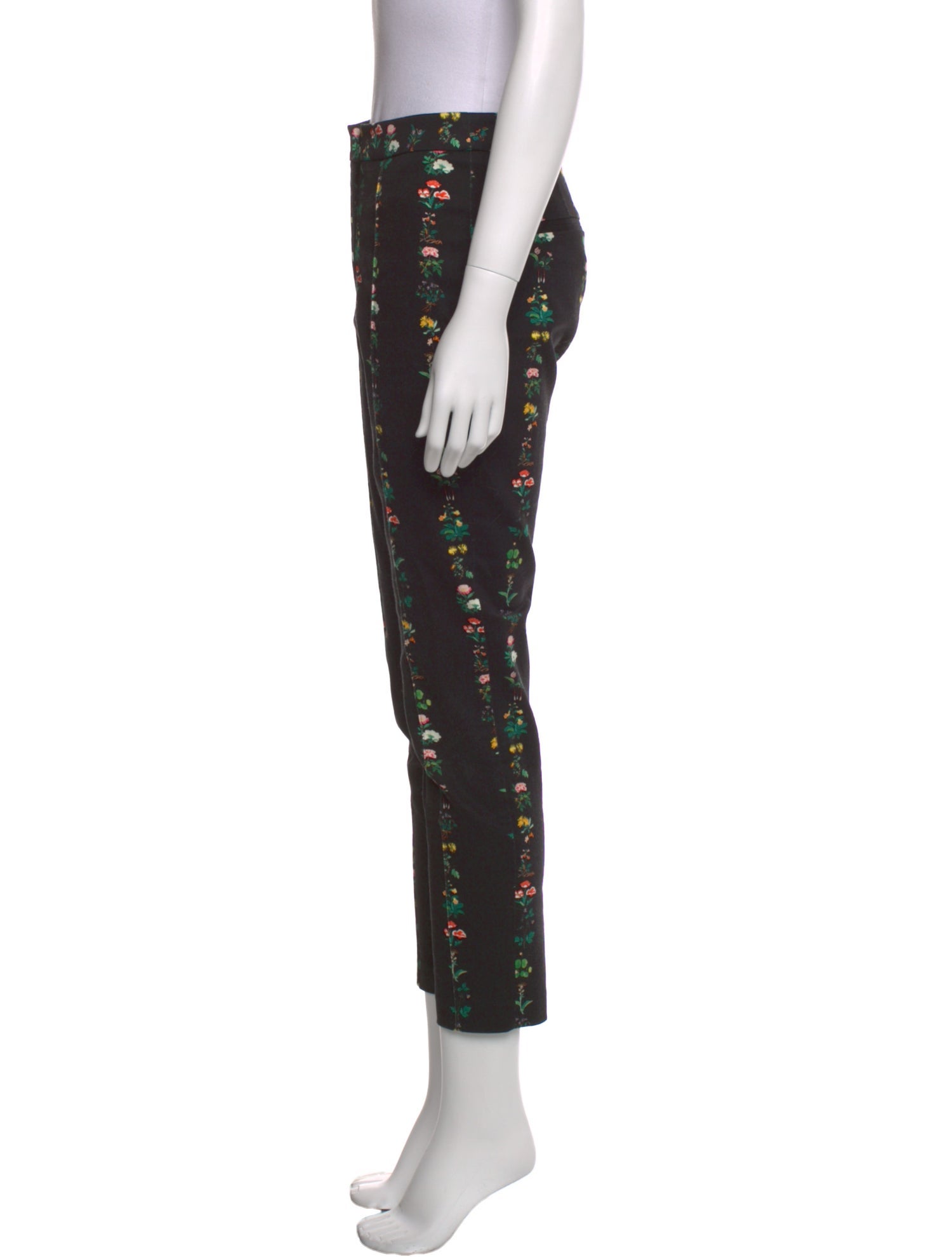 Adam Lippes Printed Skinny Leg Pants