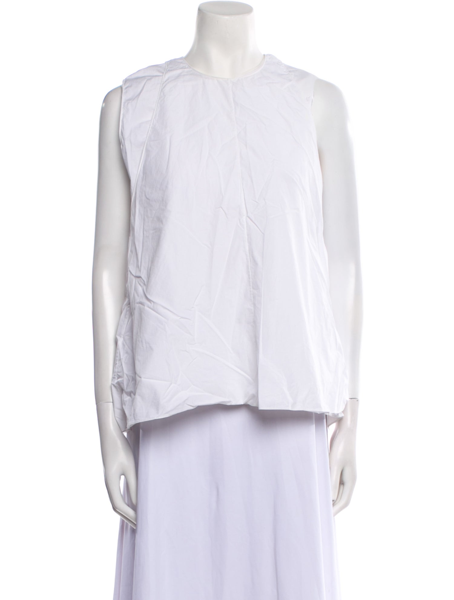 Adam Lippes Crew Neck Sleeveless Top