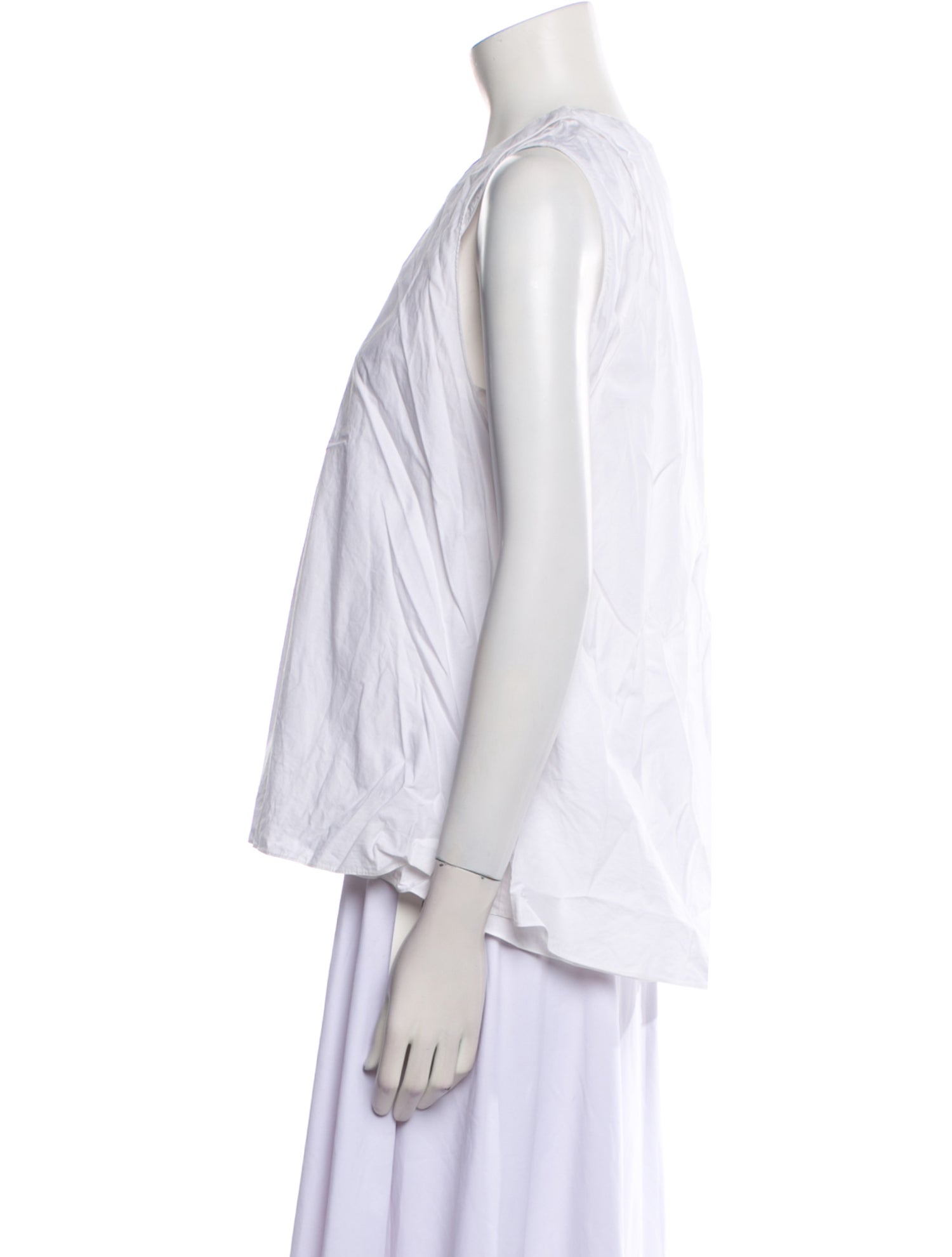 Adam Lippes Crew Neck Sleeveless Top