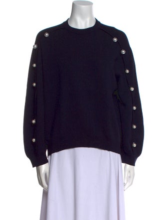 Adam Lippes Merino Wool Crew Neck Sweater