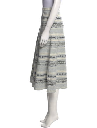 Adam Lippes Printed Midi Length Skirt