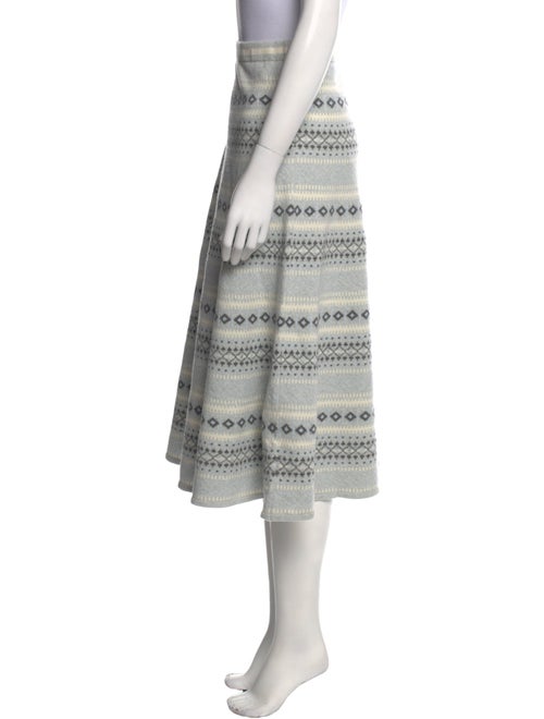 Adam Lippes Printed Midi Length Skirt