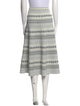 Adam Lippes Printed Midi Length Skirt
