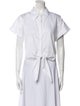 Adam Lippes Short Sleeve Button-Up Top