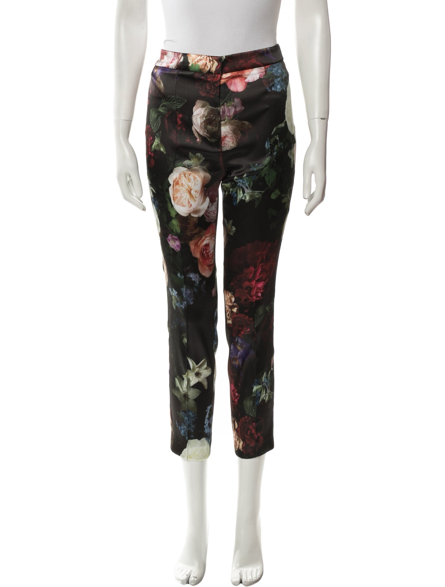 Adam Lippes Printed Skinny Leg Pants