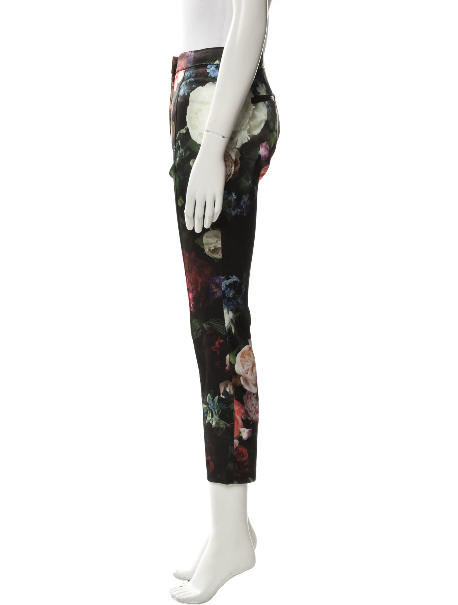 Adam Lippes Printed Skinny Leg Pants