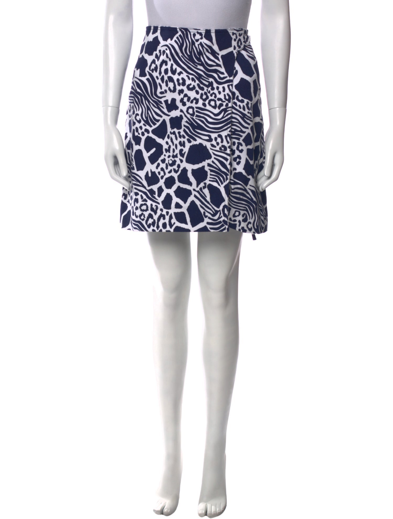 Adam Lippes Printed Mini Skirt