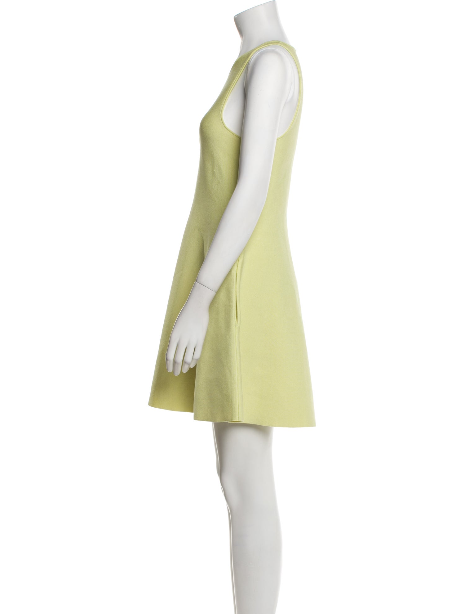 Adam Lippes Scoop Neck Mini Dress